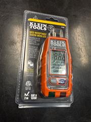 Klein Tools RT250 GFCI Receptacle Tester with LCD Screen